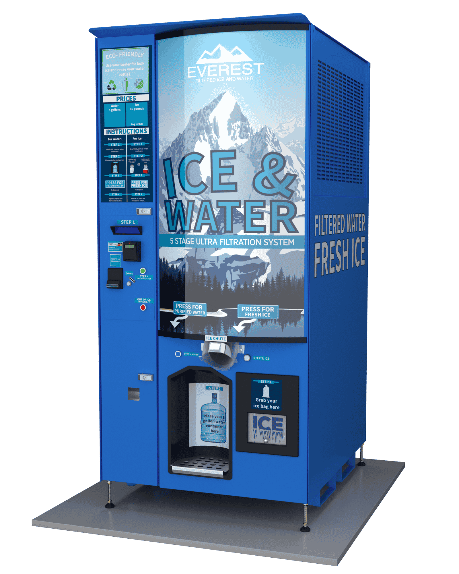 Ice Vending Machine Business Everest Ice & Water Systems