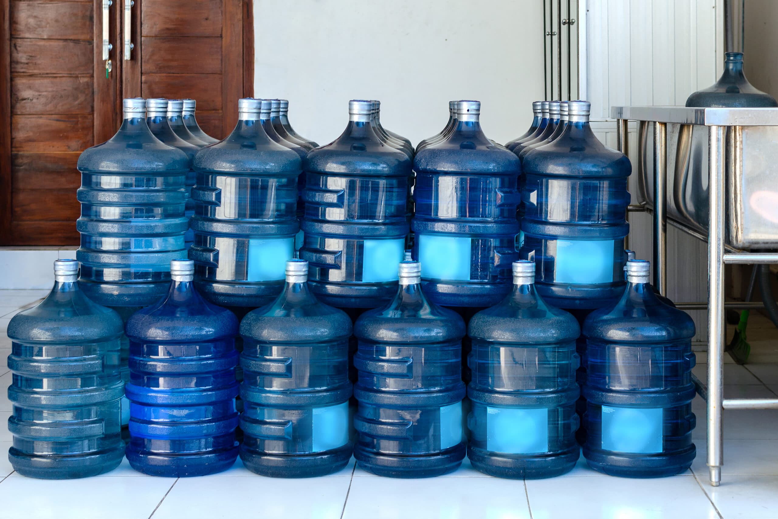 Water gallons for water vending